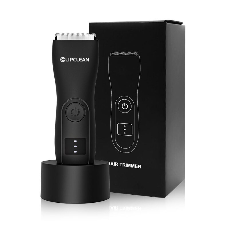 Lady Electric Shaver Manufacturer - LED Professional Rechargeable Ceramic IPX6 Waterproof 61-90min Runtime for Men Body Facial