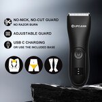 Hair Beard Trimmer Manufacturer - Professional Waterproof Electric Hair Clippers for Men Body Face