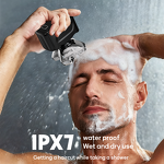 Bald Head Razor Manufacturer - 5-in-1 Electric Kit IPX7 Waterproof USB Rechargeable Cordless Hair Clipper & Ear/Nose Trimmer for Hotel Body