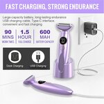 Women Foil Shaver Manufacturer - Clipclean High End Electric Razor USB Rechargeable 600mAh Battery Waterproof Household Use Body Facial