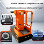 Order Picker Manufacturer - 3m/4m Portable Electric Self Propelled Vertical Lift for Warehouse Shelves
