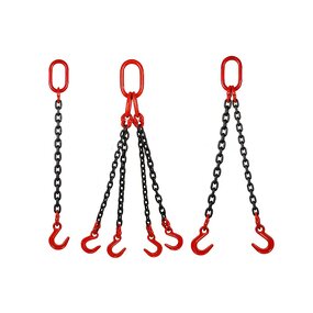 Drum Handling Equipment Manufacturer - Elevator Lifter Clamp Strap Chain Sling Multi-Legs Adjustable High-Strength 1 Year Warranty