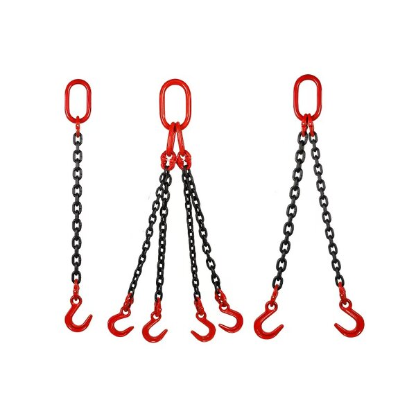 Drum Handling Equipment Manufacturer - Elevator Lifter Clamp Strap Chain Sling Multi-Legs Adjustable High-Strength 1 Year Warranty