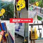 Manual Winch Manufacturer - Portable 1200lbs Mini Hand Brake for Crane Light Tower