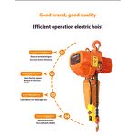 Electric Chain Hoist Manufacturer - 2 Ton Electric Trolley Single Aluminum Alloy Motor for Construction Warehouses Farms