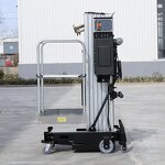 Aluminum Alloy Lift Manufacturer - CE Certified 5-12 Meters Single Mast One-Man Aerial Mobile Vertical