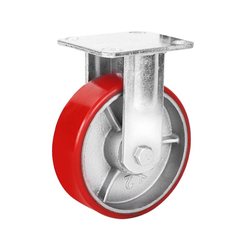 Industrial Caster Wheels Manufacturer - 4 8-Inch Polyurethane Collection Resistant
