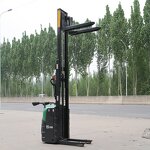 Electric Mini Stacker Manufacturer - Cheapest 1.5 Ton 2T Platform High-power 3m Lift Height Self Loading Stand