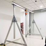 Aluminum Alloy Gantry Crane Manufacturer - 0.5 Ton 1 Ton 2 Ton Customized Caster Wheels for Warehouse Outdoor