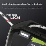 Rope Climbing Machine Manufacturer - Electric Rechargeable Remote Control High-Altitude Work Lithium Battery Hoist