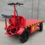 Electric Wagon Car Manufacturer - Four-Wheel Pallet Truck with Platform for Gardeners