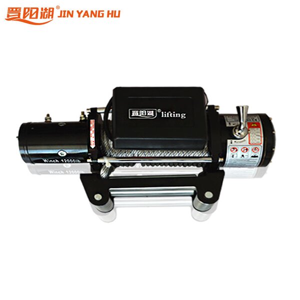 Electric Winch Manufacturer - Mini Portable Steel Wire Rope Auto Car 6000lbs