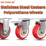 Industrial Caster Wheels Manufacturer - 4 8-Inch Polyurethane Collection Resistant
