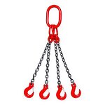 Drum Handling Equipment Manufacturer - Elevator Lifter Clamp Strap Chain Sling Multi-Legs Adjustable High-Strength 1 Year Warranty