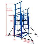 Electric Scaffold Lift Manufacturer - 2M to 13M Electric Scaffolding Platform