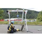 Portable Gantry Crane Manufacturer - Mini 1 Ton Electric Wire Rope Hoist Adjustable Height Span