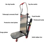 Stair Climber Trolley Manufacturer - Electric Crawler Type 250kg Load Steel Platform Pallet