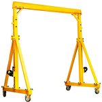 Mobile Gantry Crane Manufacturer - PT1 Fixed Height Span Manual Push Type Light Duty Customized Small