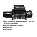 Electric Winch Manufacturer - Wholesale 12v 24v 12000lbs for ATV SUV Wireless Steel 38" Wire Rope