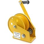 Manual Winch Manufacturer - Portable 2600LBS 5-30m Capstan Cable Self Locking Brake for Building Construction
