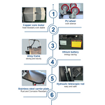 Stair Climber Hand Truck Manufacturer - Portable Battery Electric Climbing Cargo for Material Handling