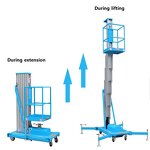 Electric Hydraulic Lift Platform Manufacturer - 4m 6m 8m 10m Portable Aerial Work Aluminum Alloy Material