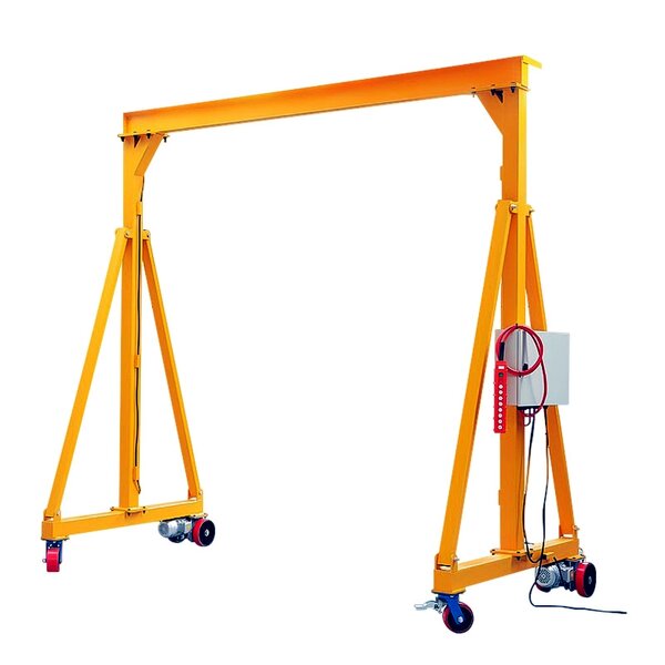 Mobile Gantry Crane Manufacturer - PT1 Fixed Height Span Manual Push Type Light Duty Customized Small