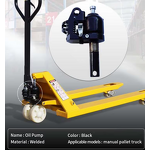 Manual Handling Cart Manufacturer - 2-Ton 3-Ton Hydraulic Cylinder Oil Pump Carbon Steel for Restaurant