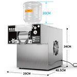 Snowflake Ice Machine Manufacturer - Korean Small Snow Continuous Cooled Milk Mango Bingsu Shaver Smoothie Crusher 60KG/24h