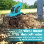 Mini Tiller Manufacturer - 21V Lithium Battery High-power Electric Soil Loosening Machine