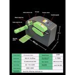 Buffer Air Cushion Machine Manufacturer - Buffer Air Pillow Packing Inflator Automatic Filling Air Pillow Bag Bubble Film Bubble Bag
