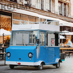 Mobile Street Snack Cart Manufacturer - Electric Fast Food Burger Truck