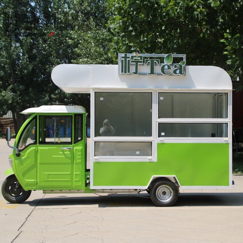 Coffee Vend Tricycle Manufacturer - Food Three Wheel Electric Mobile Kitchen