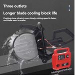 Concrete Wall Cutting Machine Manufacturer - 2200rpm High Frequency Brushless Multifunction Electric Metal Polishing Machine