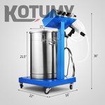Spraying Machine Manufacturer - Automatic WX-958 Electrostatic Spray Powder Coating 50W 45L Spraying Gun Paint Powder Equipment