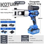 Crimping Pliers Manufacturer - Portable Lithium Electric Hydraulic Copper Aluminum Terminal Crimping Electrician Special Cable Pliers 10-400mm2