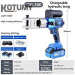 Crimping Pliers Manufacturer - Portable Lithium Electric Hydraulic Copper Aluminum Terminal Crimping Electrician Special Cable Pliers 10-400mm2