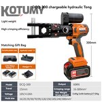 Electric Hydraulic Crimping Pliers Manufacturer - Portable Lithium Battery Copper Aluminum Terminal Charging Crimping Electricians 18V 4.0Ah