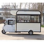 Mobile Kitchen Trailer Manufacturer - Fast Restaurant Food Truck Three Wheeled Electric Dining Truck