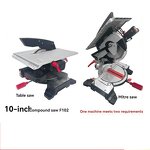 Miter Table Saw Manufacturer - 8 Inch Electric Circular Saw Woodworking Cutting Machine 220V Carpentry Miter