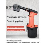 Punching Machine Manufacturer - Drilling Pliers Iron Sheet Aluminum Metal Billboard Stainless Steel Air Valve Powerful Punching Tool
