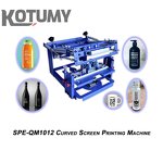 Curved Screen Printing Machine Manufacturer - SPE-E QM1012 Small Conical Wine Bottle Cosmetic Insulation Cup Curved Screen Printing Equipment