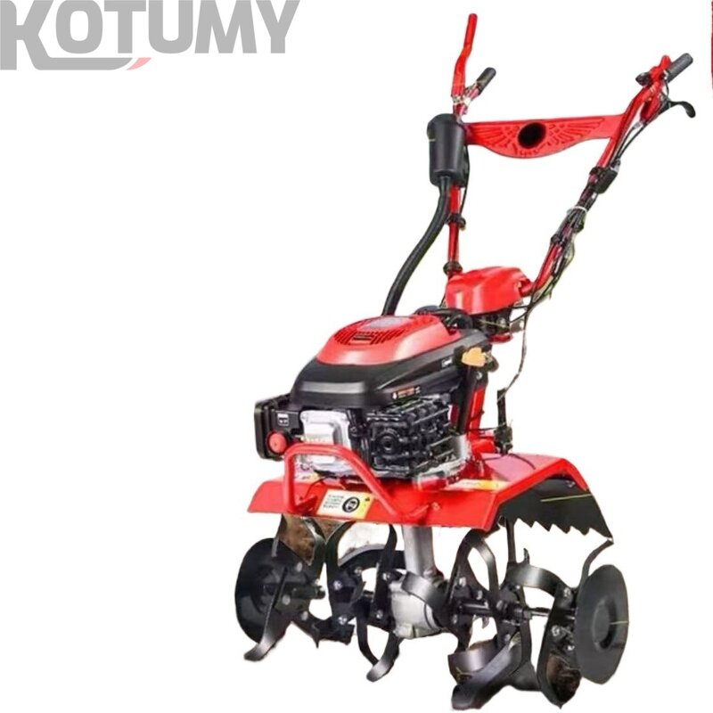 Rotary Tiller Manufacturer - Multi-functional Soil Loosening and Weeding Agricultural Four-stroke Micro-tiller
