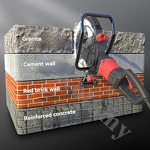 Circular Saw Manufacturer - Cement Wall Granite Reinforced Concrete Brushless Dust-free Concrete Wall Cutting Machine