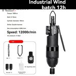 Pneumatic Screwdriver Manufacturer - Grade 5H Straight Handle New Condition Core Motor Component Home Use Electrical Machine Tool Equipment