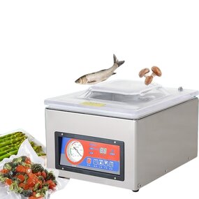 Vacuum Packing Machine Manufacturer - 220V Food Commercial Chamber Vacuum Sealer Kitchen Meat Bag Packaging Food Saver Sealing Tools