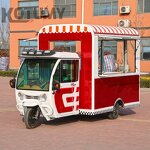 Mobile Foodtruck Manufacturer - Electric Cater Hot Dog Ice Cream Fast Food Truck