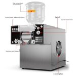 Snowflake Ice Machine Manufacturer - Korean Small Snow Continuous Cooled Milk Mango Bingsu Shaver Smoothie Crusher 60KG/24h