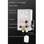 Stone Spraying Machine Manufacturer - Real External Wall Putty Coating Waterproof and Fireproof Paint Sprayer 220V