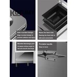 Electric Meat Cutting Manufacturer - 220V Stainless Steel for Cut Meat Slices Shredded Meat Multifunctional Food Chopper Chipper